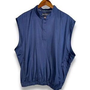 Navy Blue FootJoy Golf 1/4 Zip Vest Size L